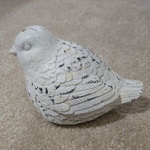 FREE W ANY PURCHASE!White and Black Decorative Bird Figurine